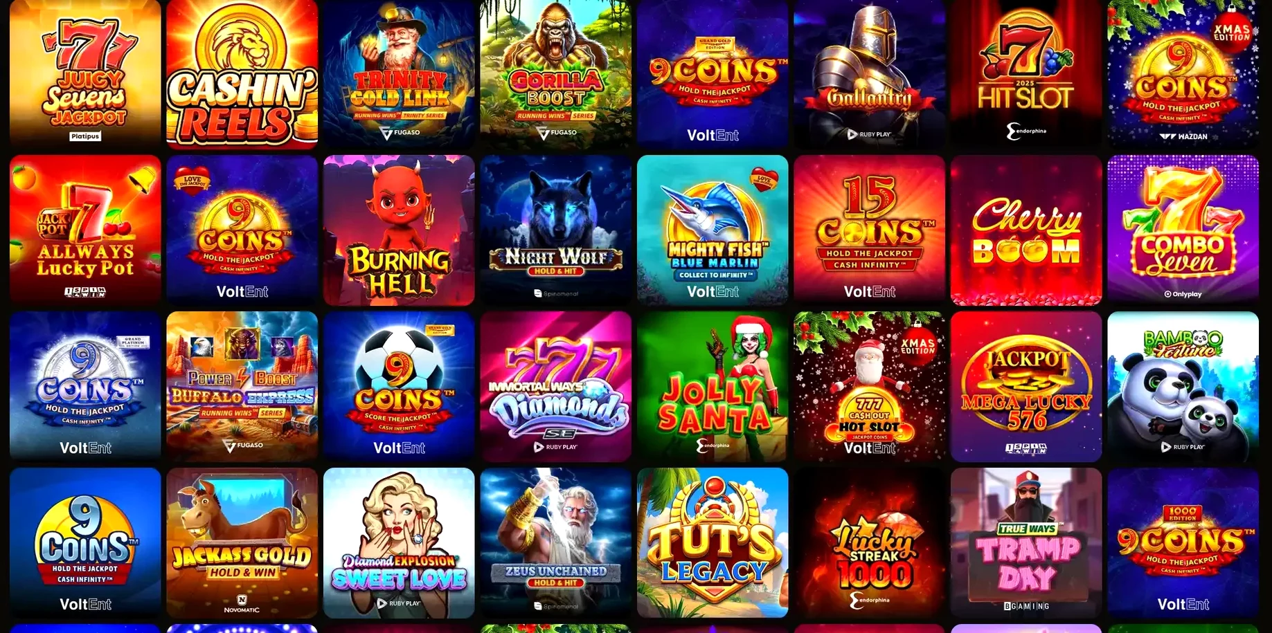Игровой интерфейс казино Лакмор